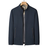 Мужская флисовая куртка среднего возраста с подкладкой